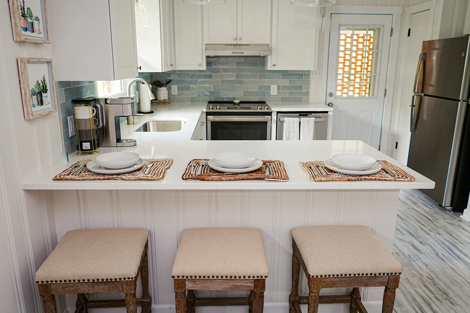 Kitchen in coombs house