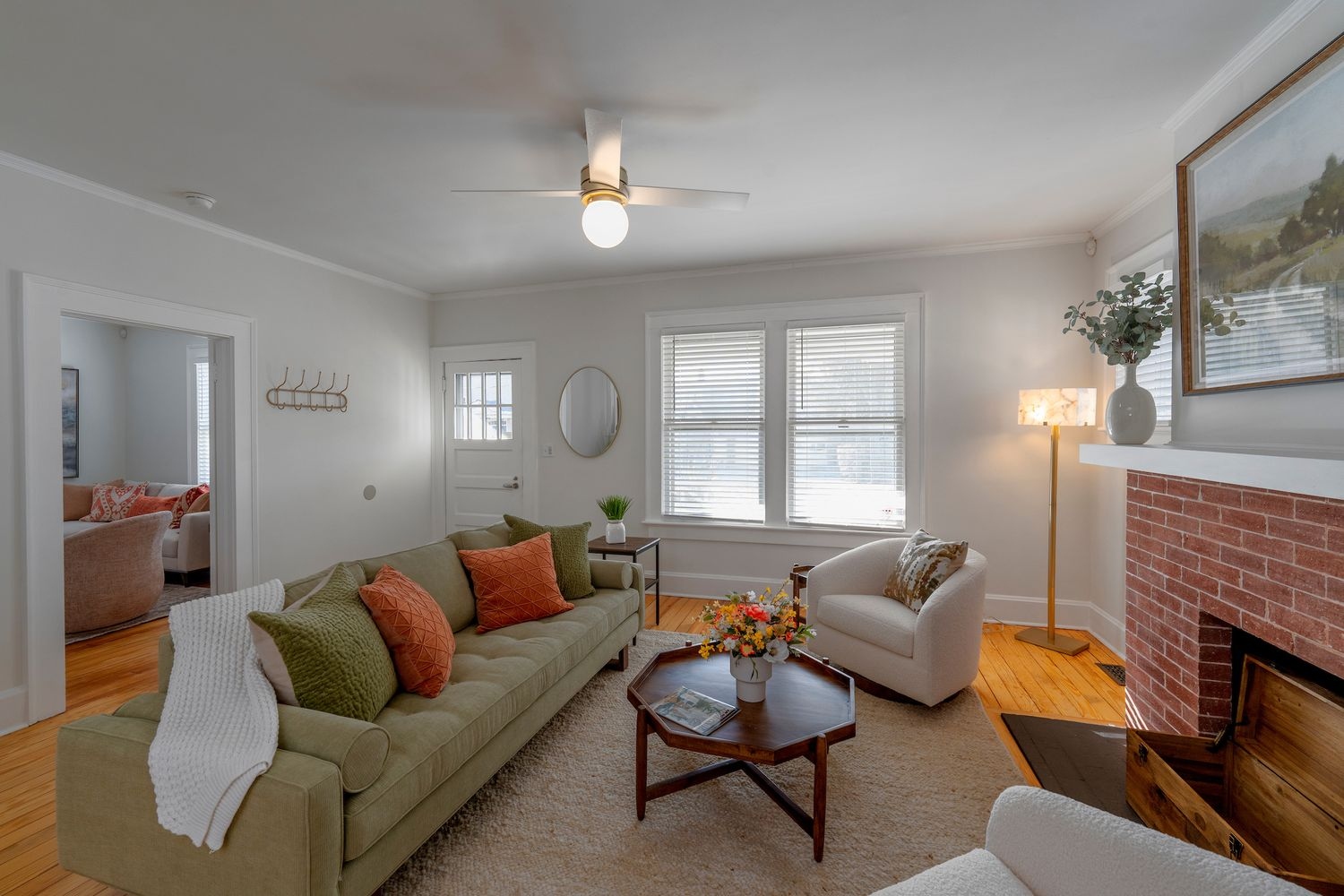 Padrick house living room