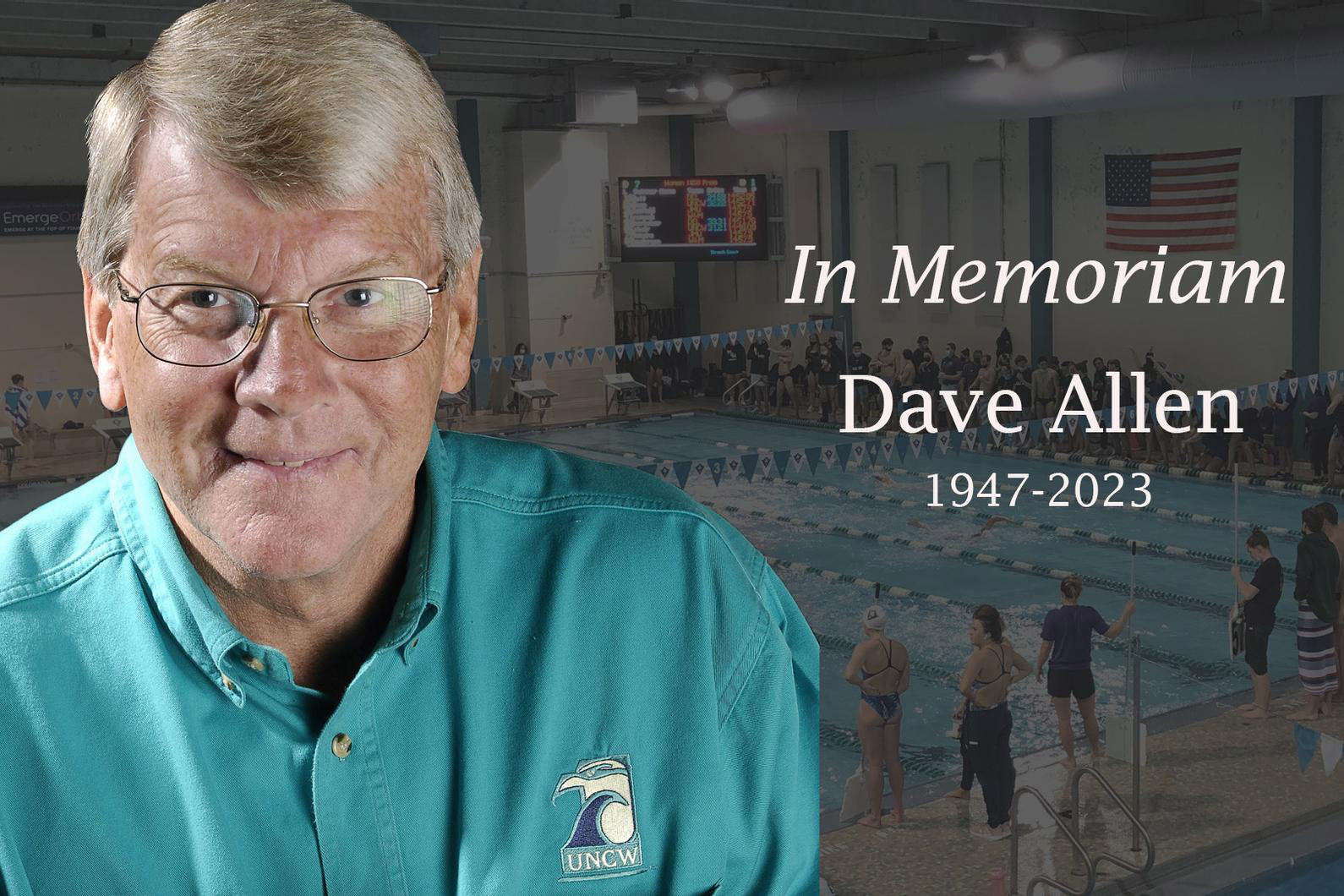 Dave Allen founded the UNCW swimming program in the late 70s and molded it into a recurrent power in the Colonial Athletic Association.