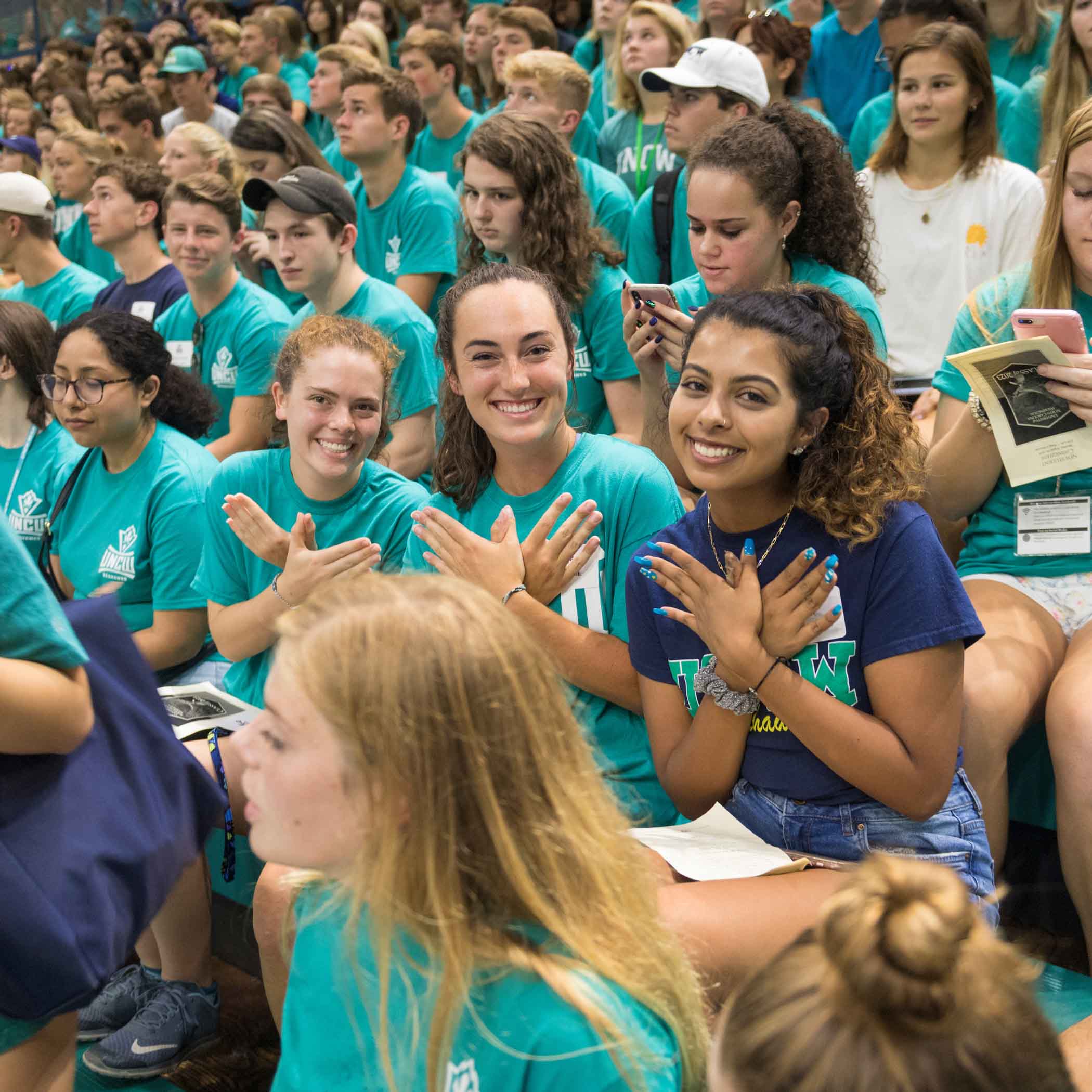 Incoming Freshman Classes celebrate Convocation as they begin their first semester.