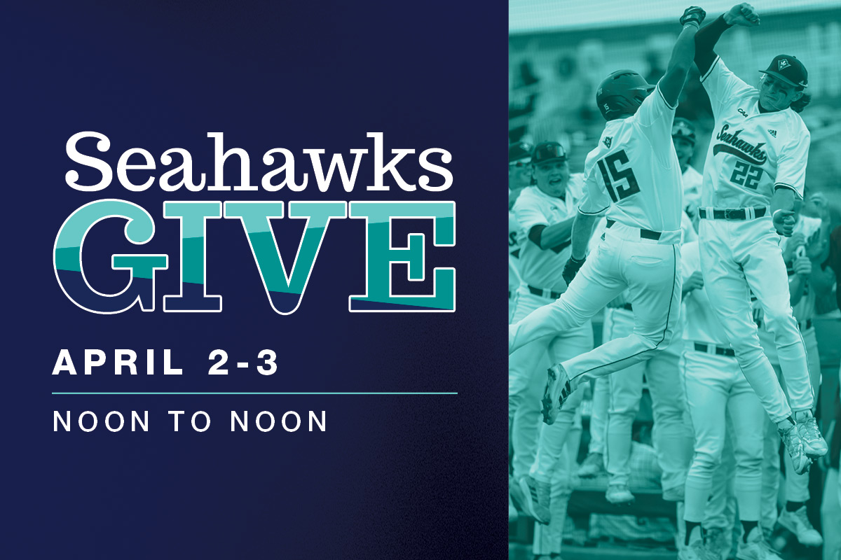 Seahawks Give graphic: April 2-3, noon to noon