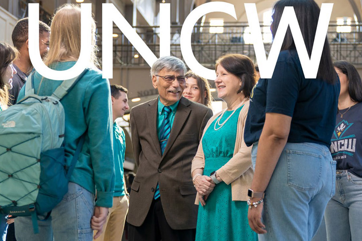Cover image of UNCW Magazine's Spring 2025 issue