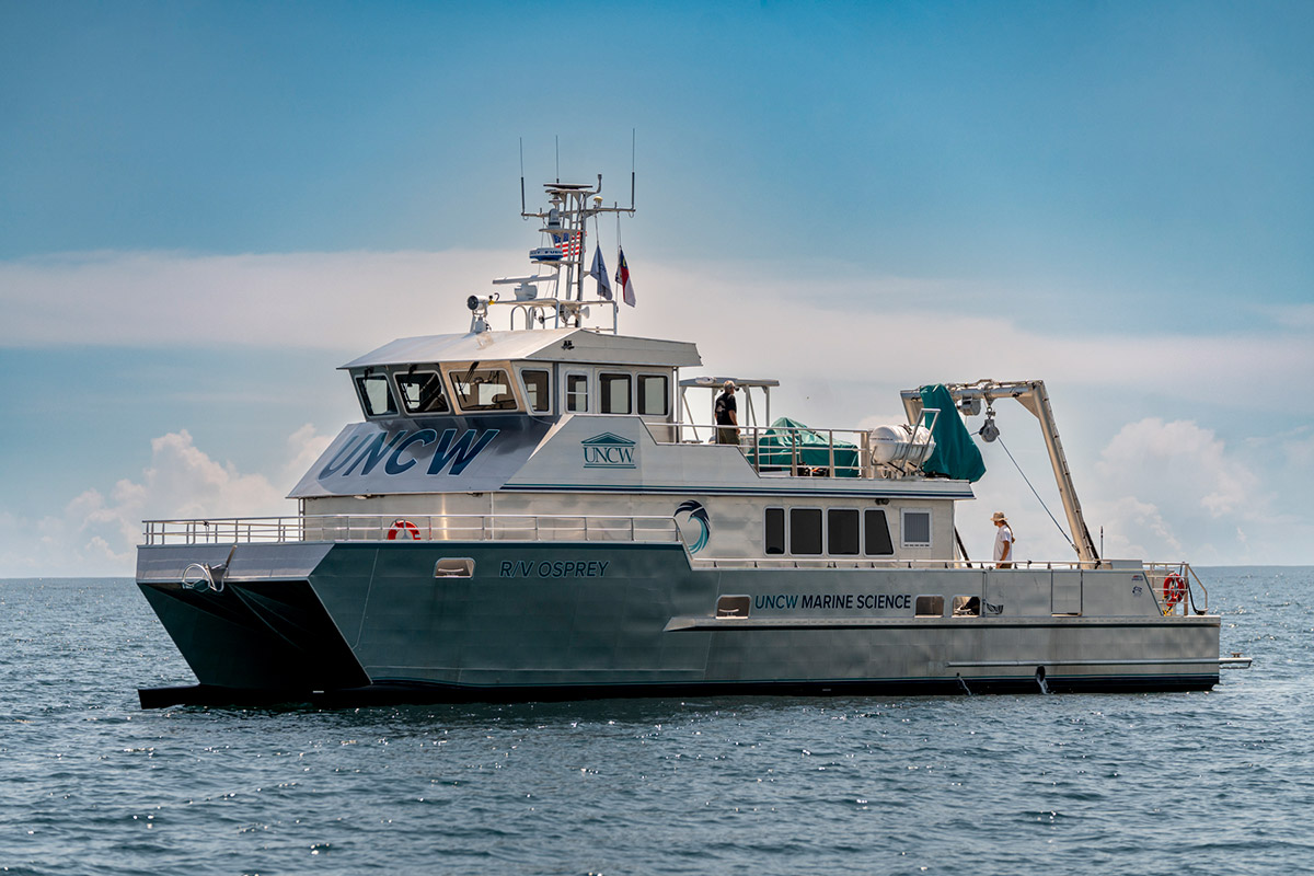 R/V Osprey at sea