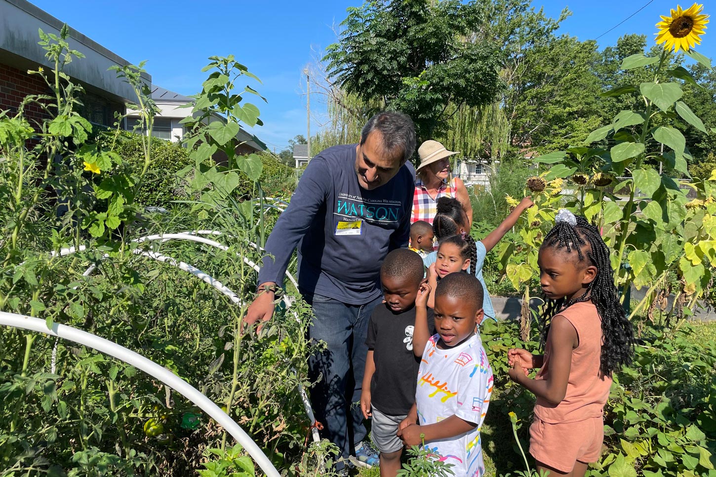 DC Virgo Students learn about gardening