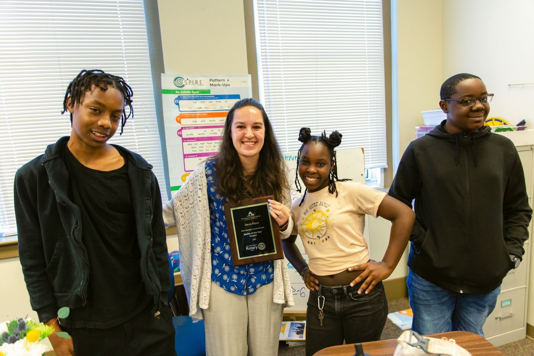 New Hanover County Schools names special education teacher Rookie of the Year