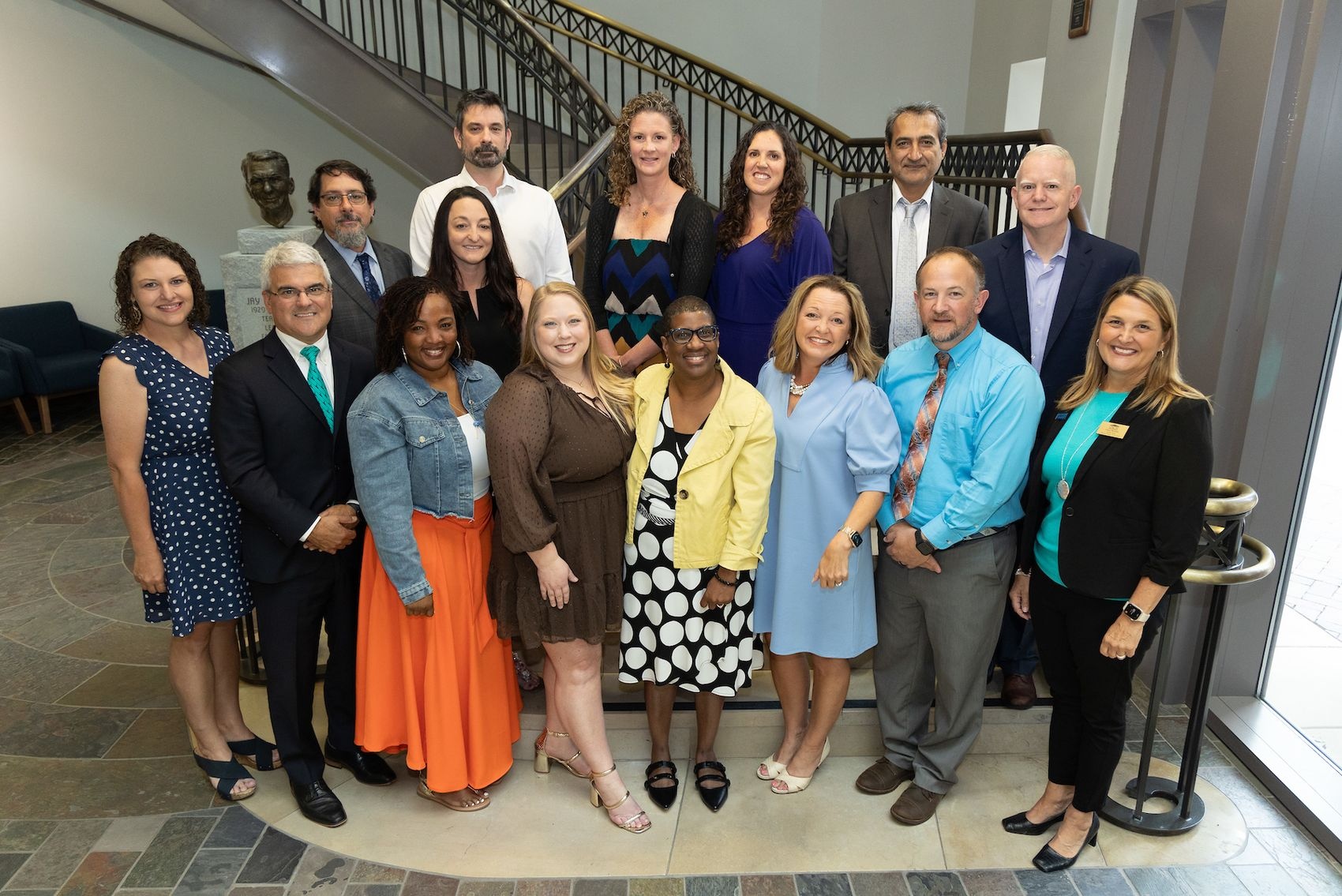 Ed.D. Graduates celebrated their achievements at a celebration held at the Watson College of Education on Thursday, May 9, 2024.