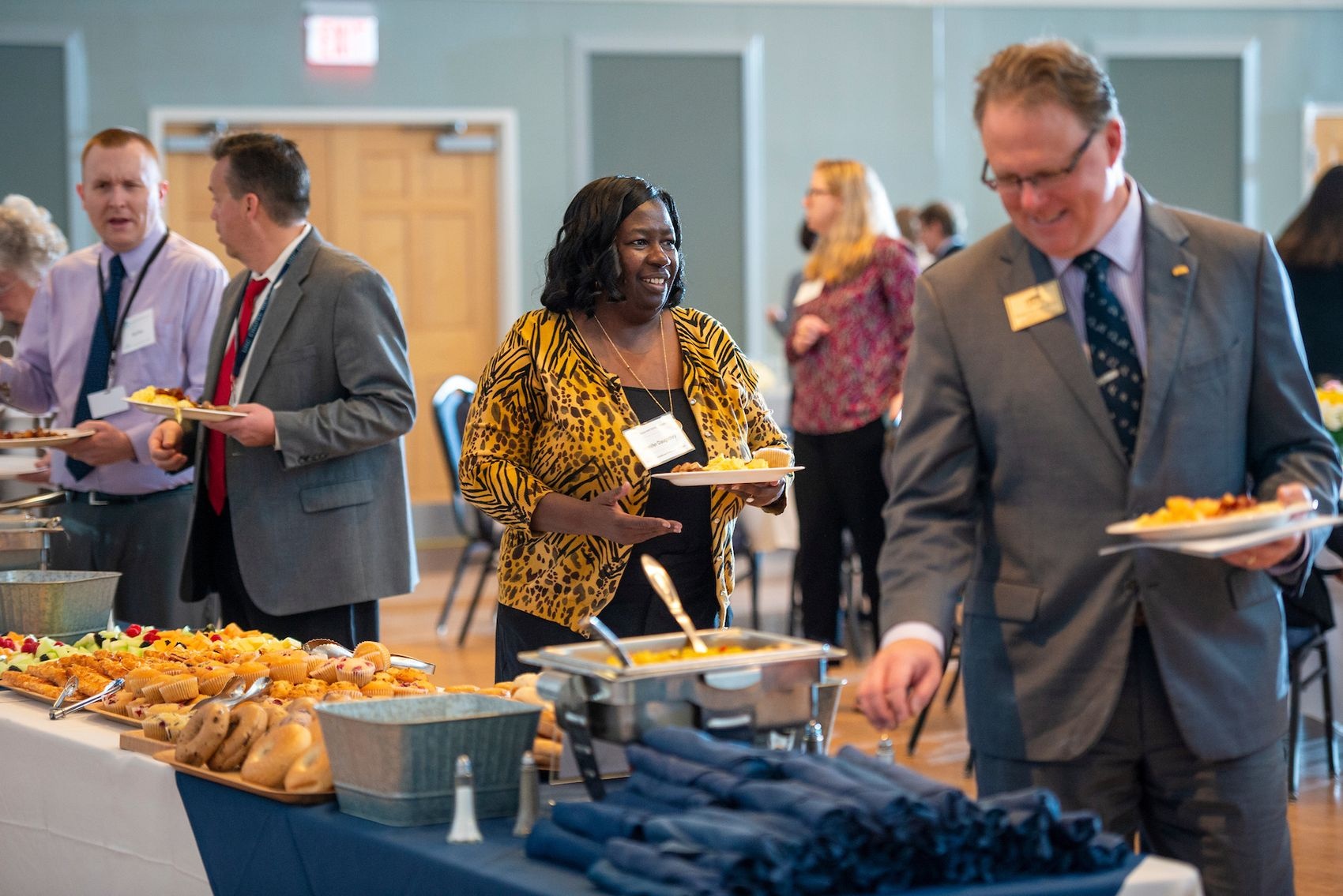 The Watson College of Education, in partnership with The Public School Forum of North Carolina and The Southeast Education Alliance, hosted a previous Regional Eggs & Issues Breakfast at the Burney Center. 