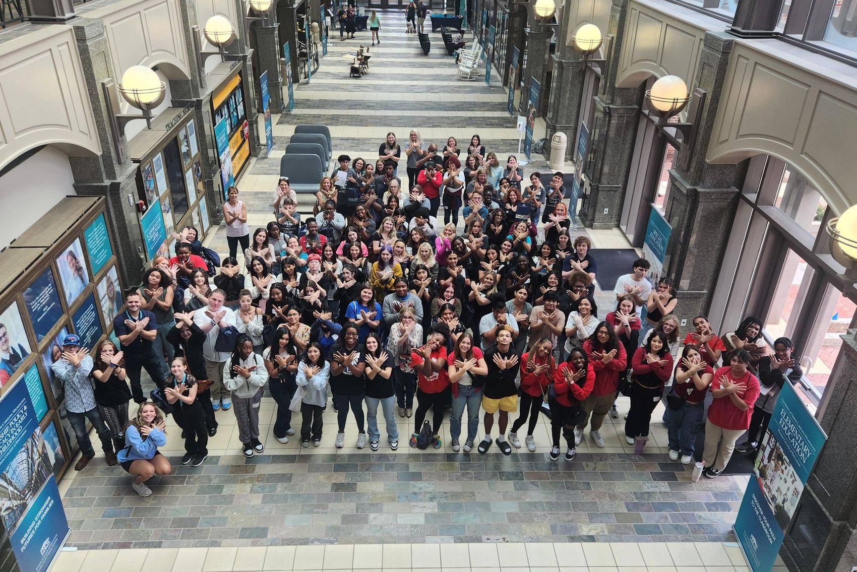 Future Teachers Conference hosted over 100 students from area schools