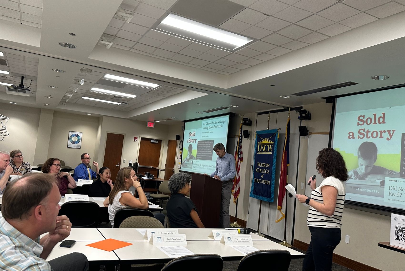 Watson College of Education hosted Research Speaks