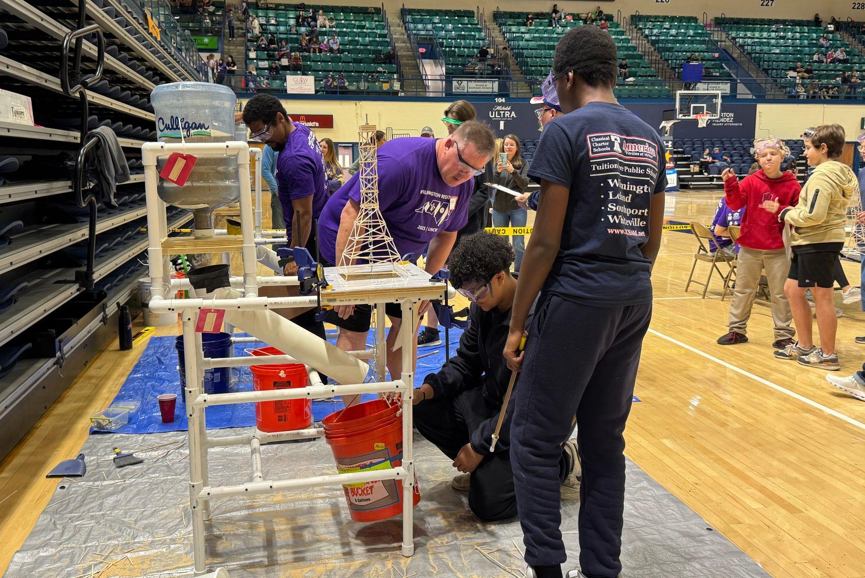 More than 900 middle school and high school students participated in the 2025 Wilmington Regional Science Olympiad hosted by WCE’s CESTEM on March 8.