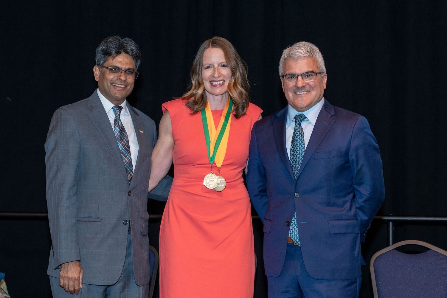 University faculty excellence award recipients were recognized at the 2nd Annual Faculty Awards Celebration April 29, 2025, in the Warwick Center.