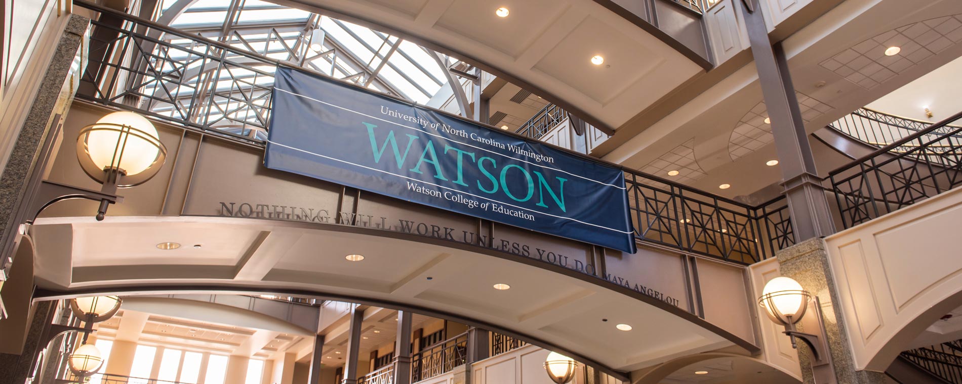 Interior of Watson College of Education