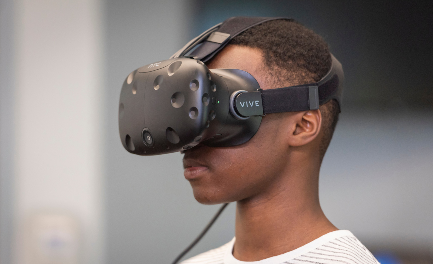 Using a VR headset