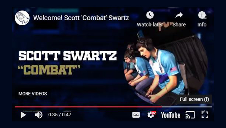 Youtube thumbnail of a combat video