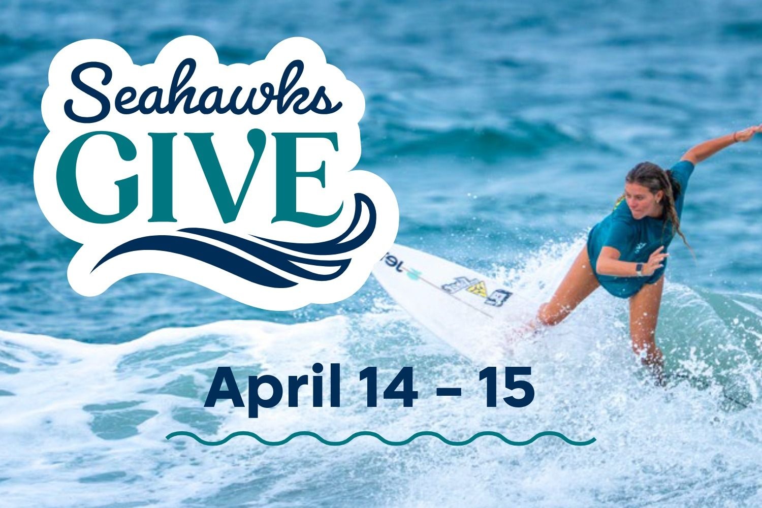 Seahawks Give April 14-15