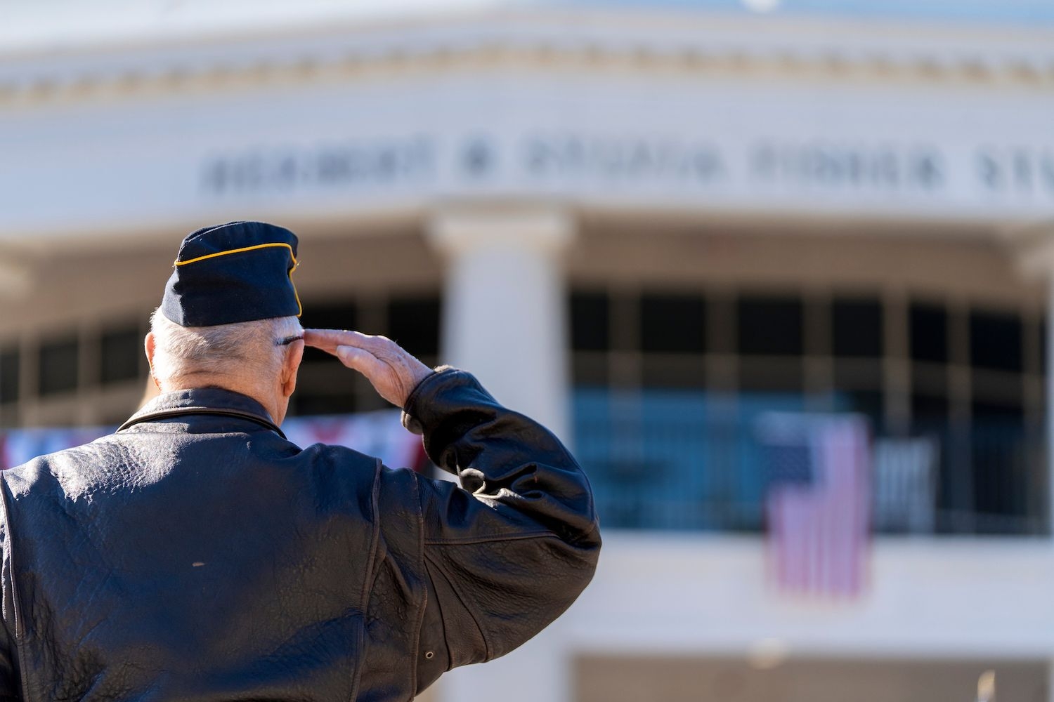 The UNCW Office of Military Affairs holds an annual Veterans Day Ceremony on campus each November. One of the many ways they honor those who serve/have served.