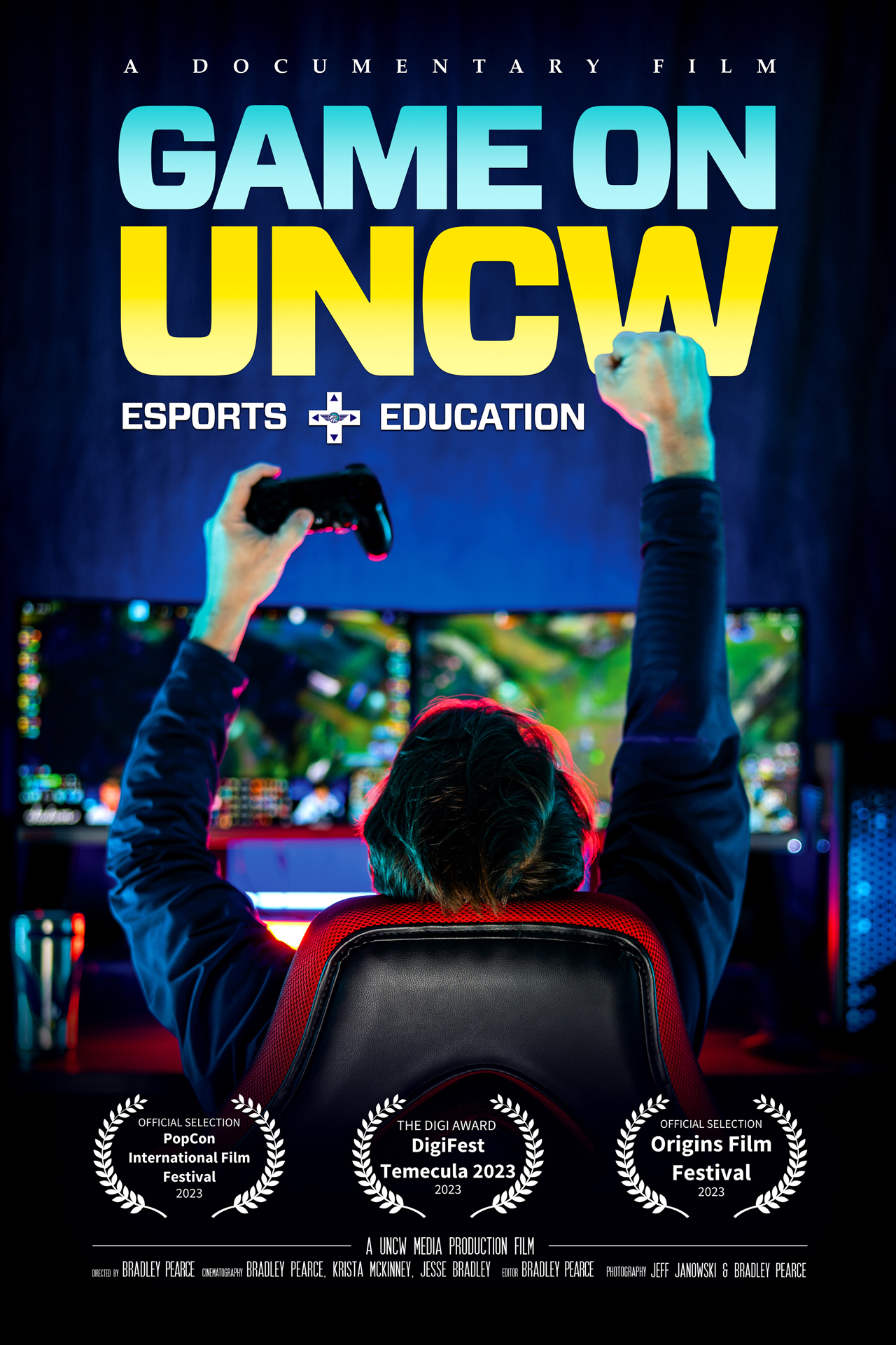 UNCW Game On Film Poster