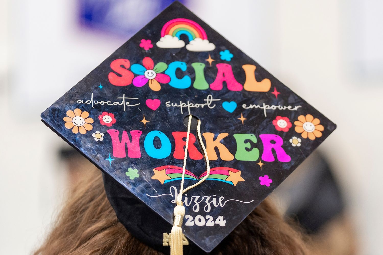 Creative Caps adorn by graduates