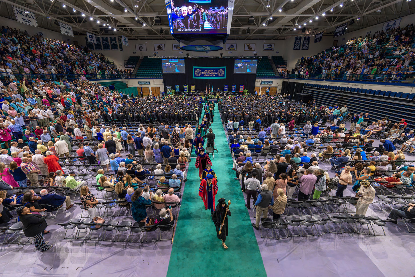 UNCW held three ceremonies during its fall 2023 commencement exercises. 