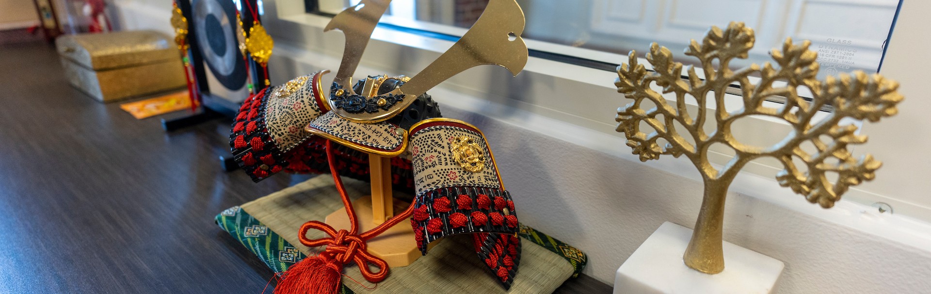 Asian Heritage Cultural Center artifacts on display
