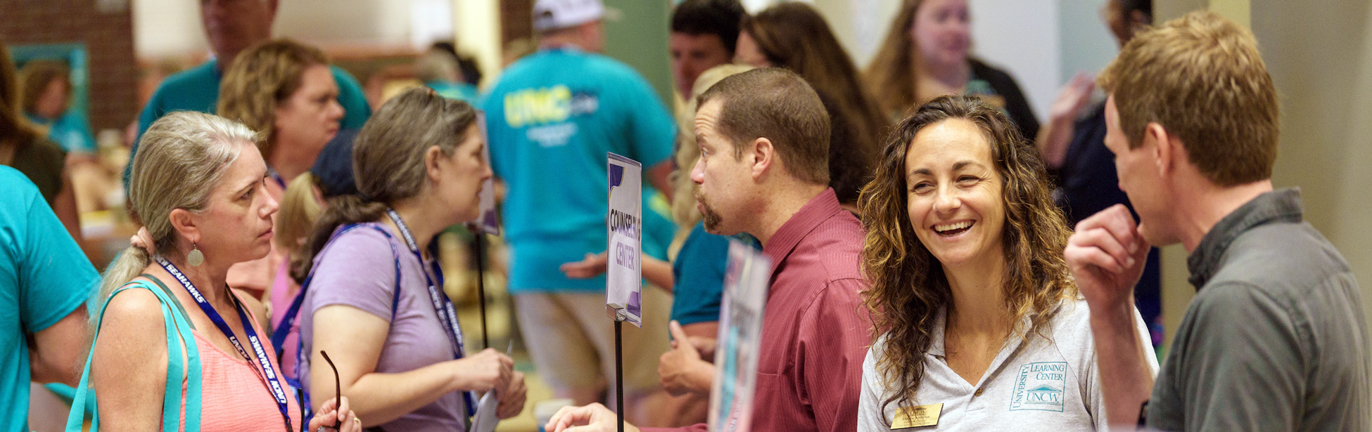 Guests & Families gather at Orientation