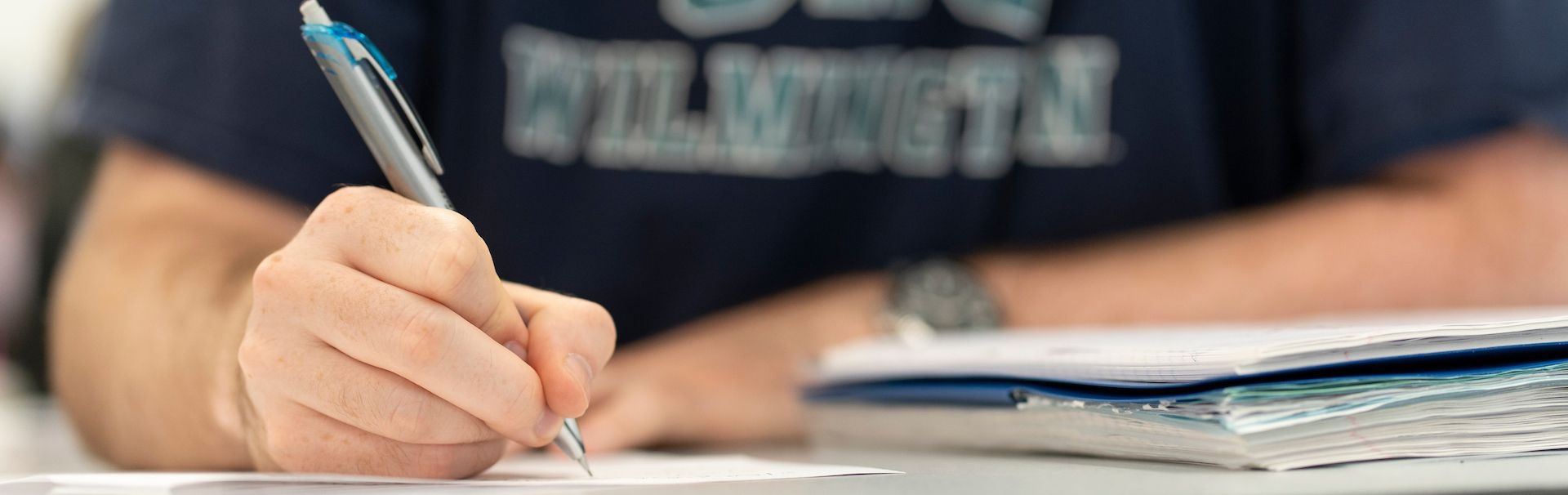 UNCW student