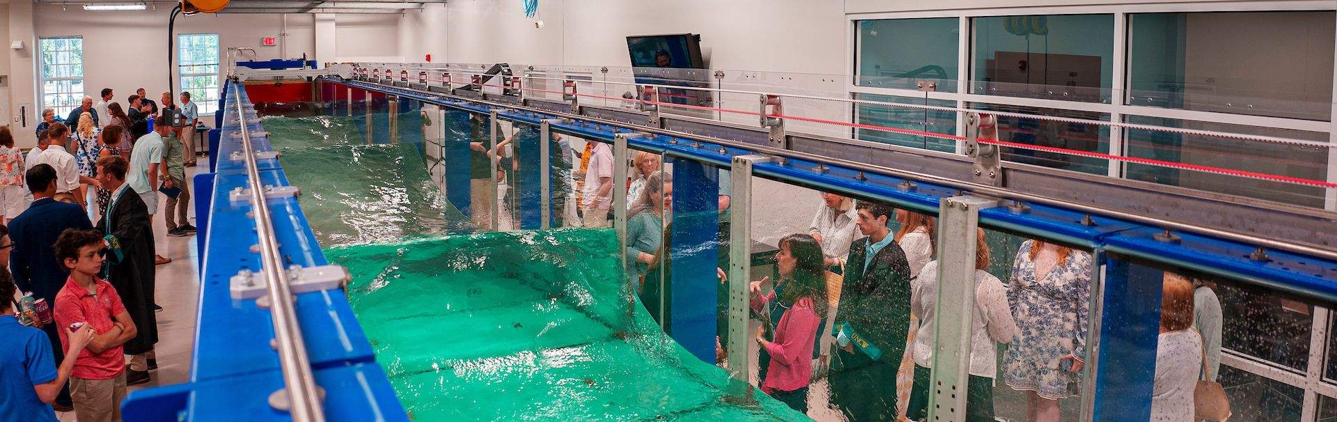 Wave engineering machine on campus