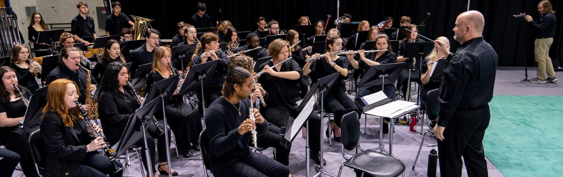 Wind Ensemble celebrates the installation of Chancellor Aswani K. Volety as Chancellor