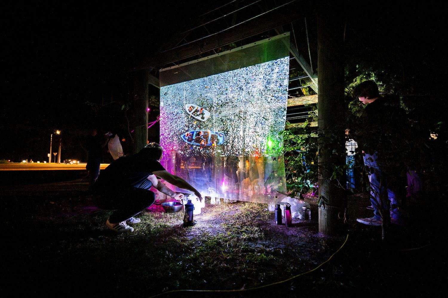 FlowILM presentation of immersive art