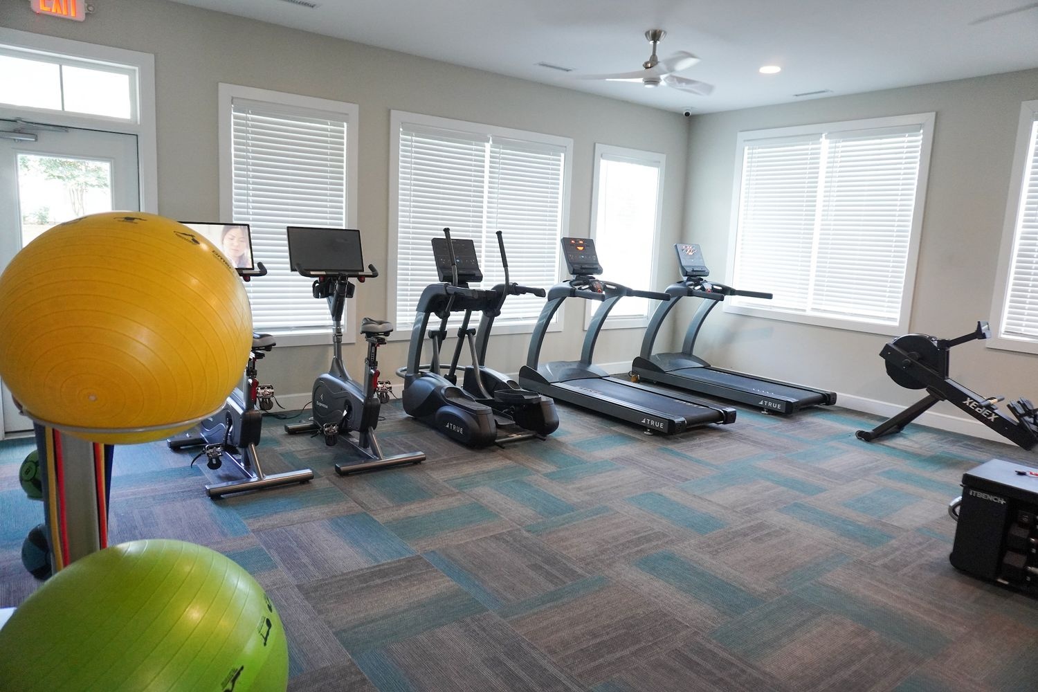 Gym at the Cottages at College Acres