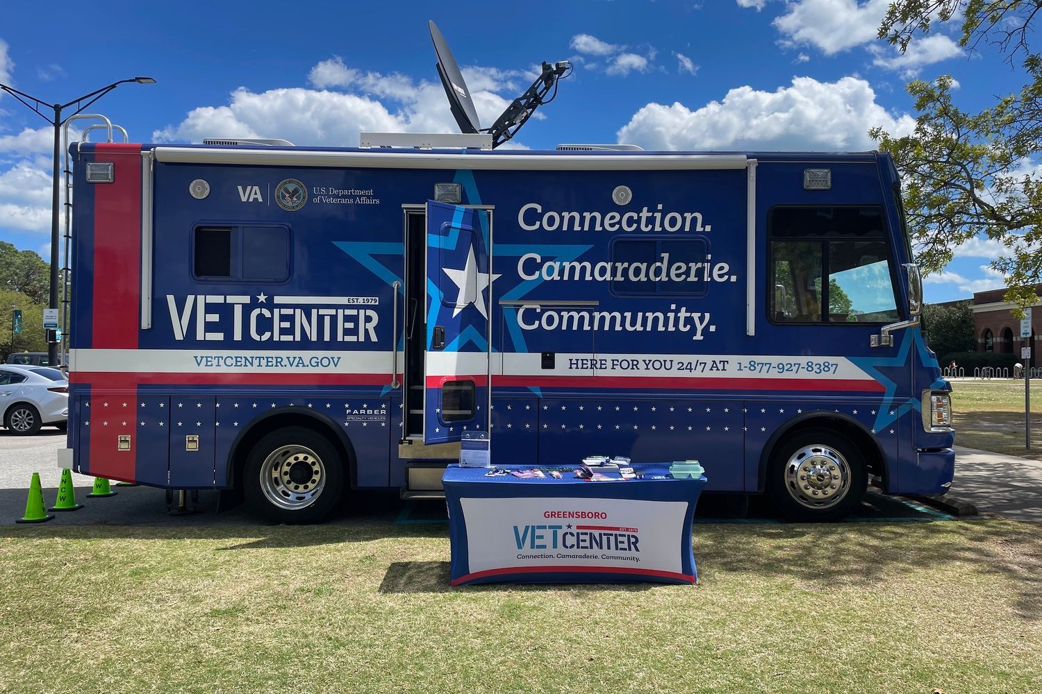 Vet center bus