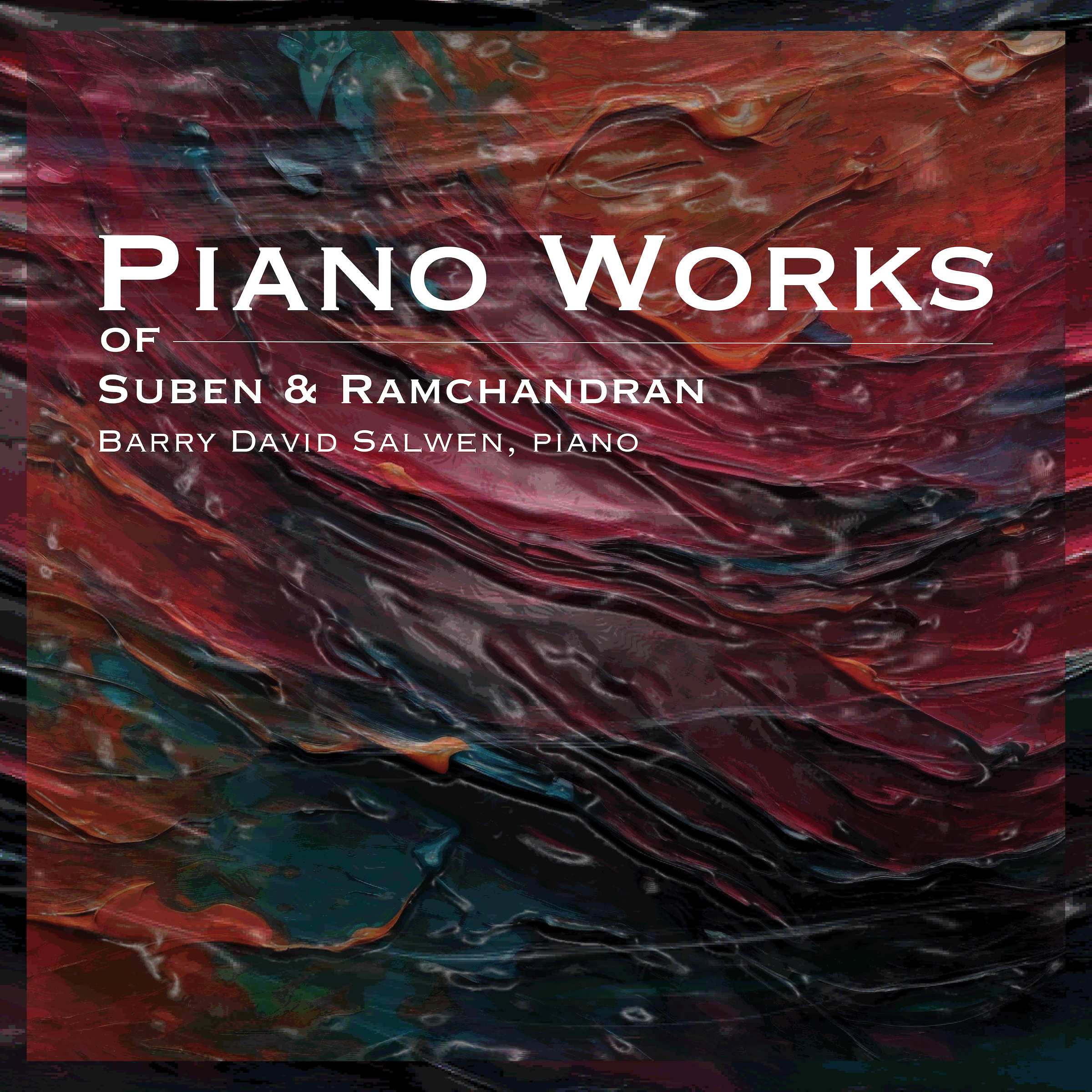 piano works album cover of Suben and Ramchandran 