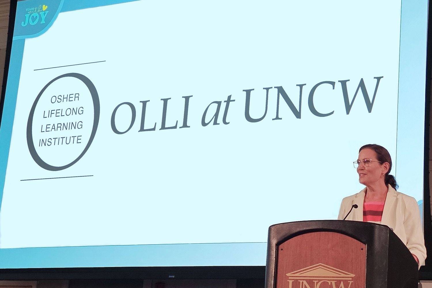 Dean Linderholm at the OLLI