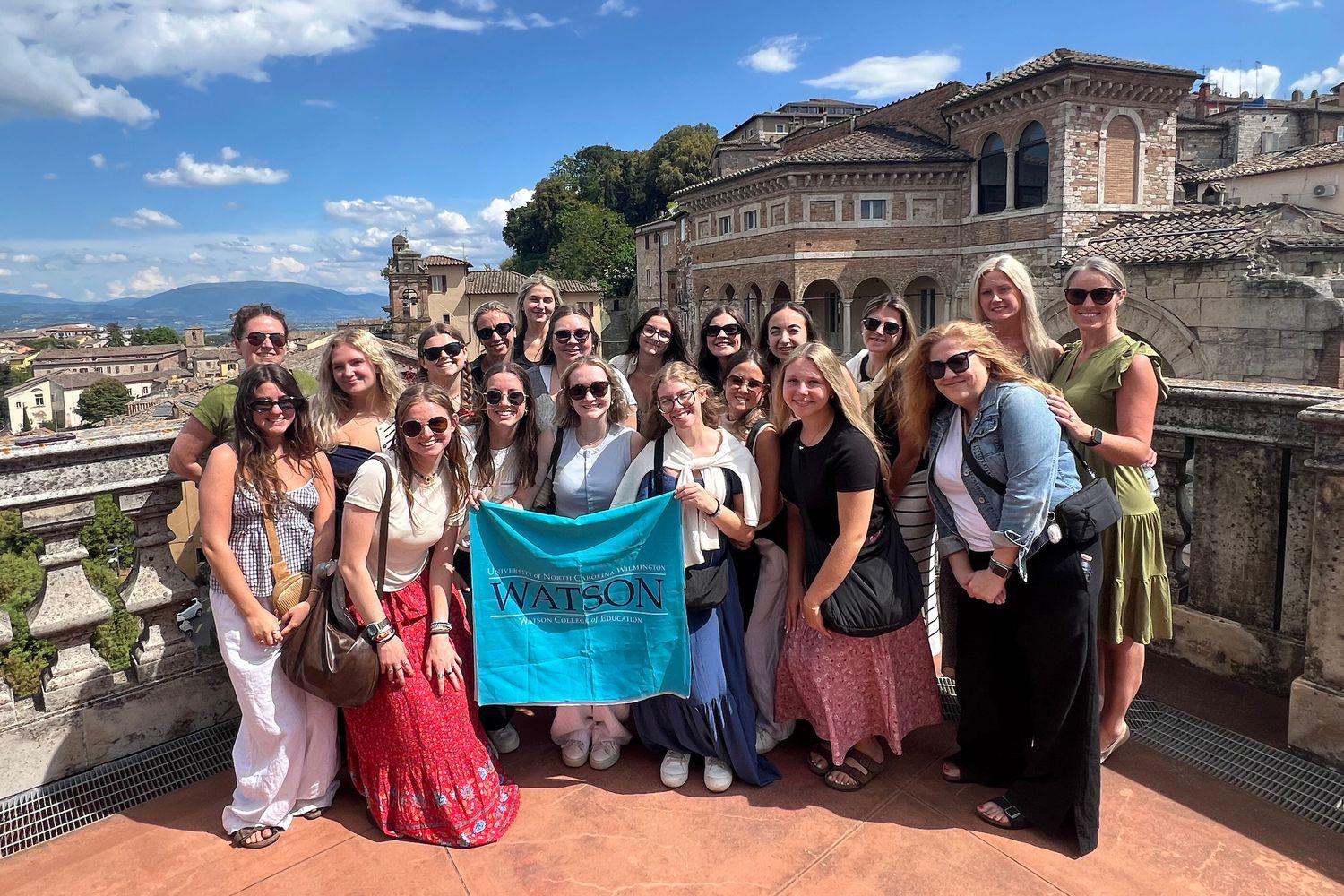 WCE students in Italy