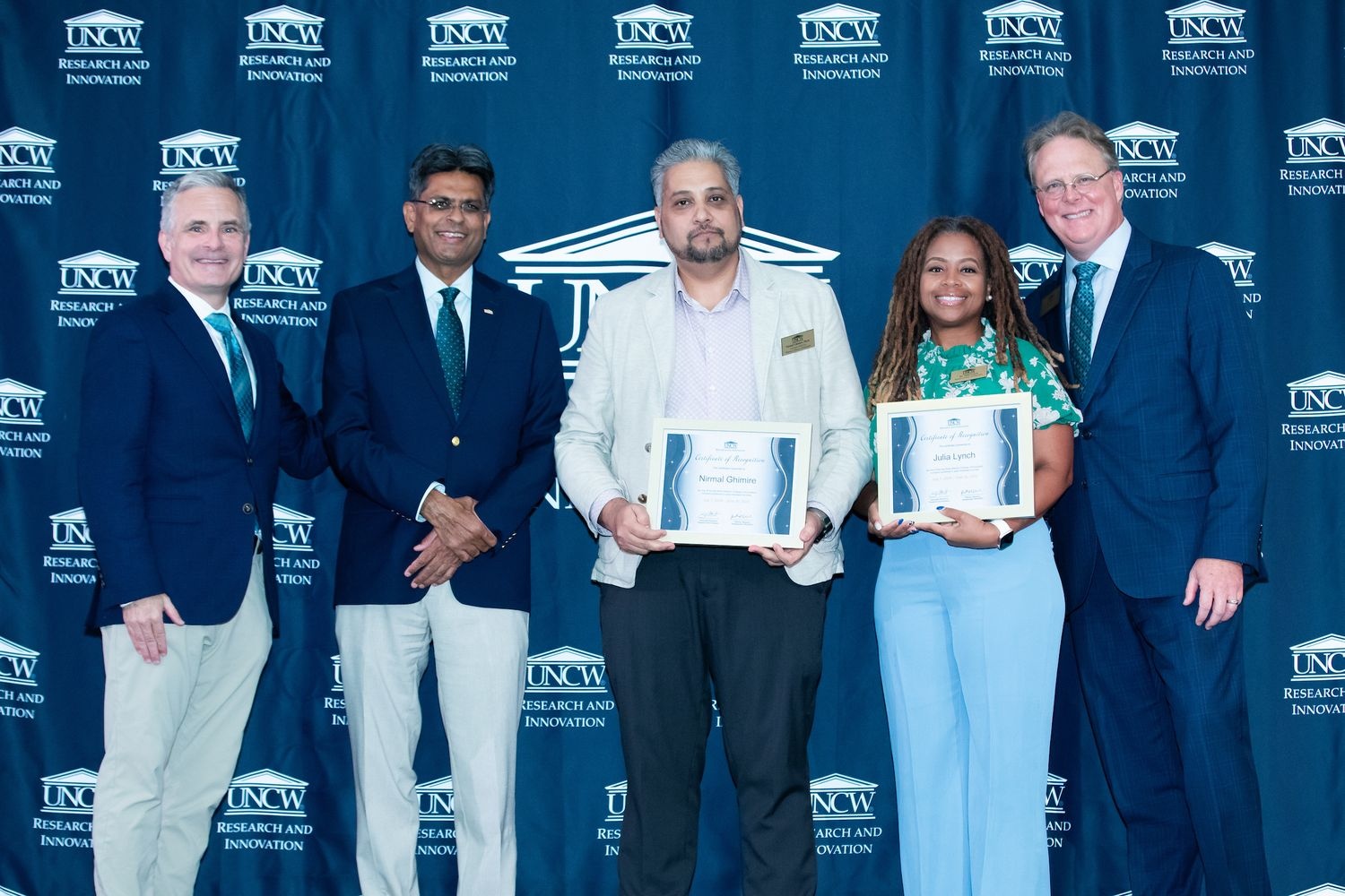 Nirmal Ghimire and Julia Lynch