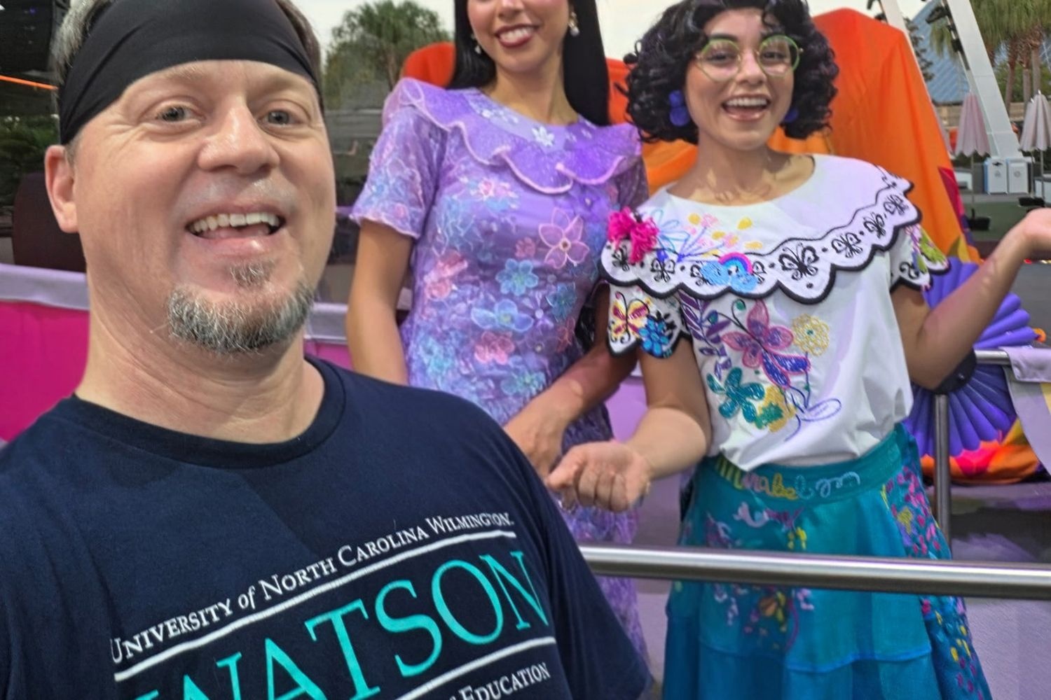 Alex Chambers at Disney World