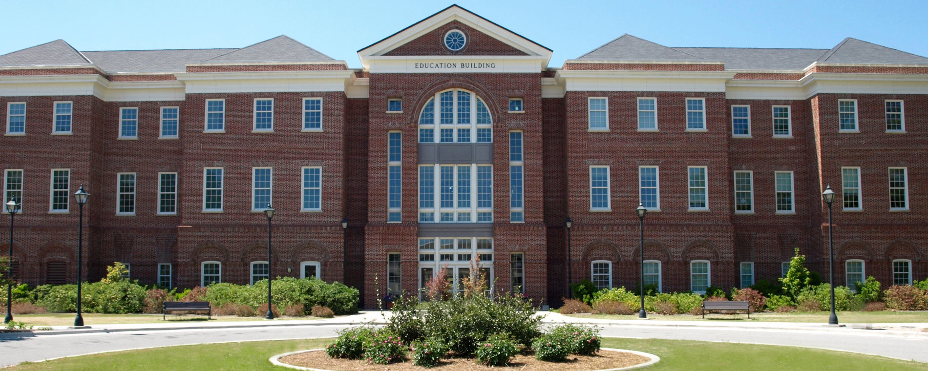 Front of exterior watson college