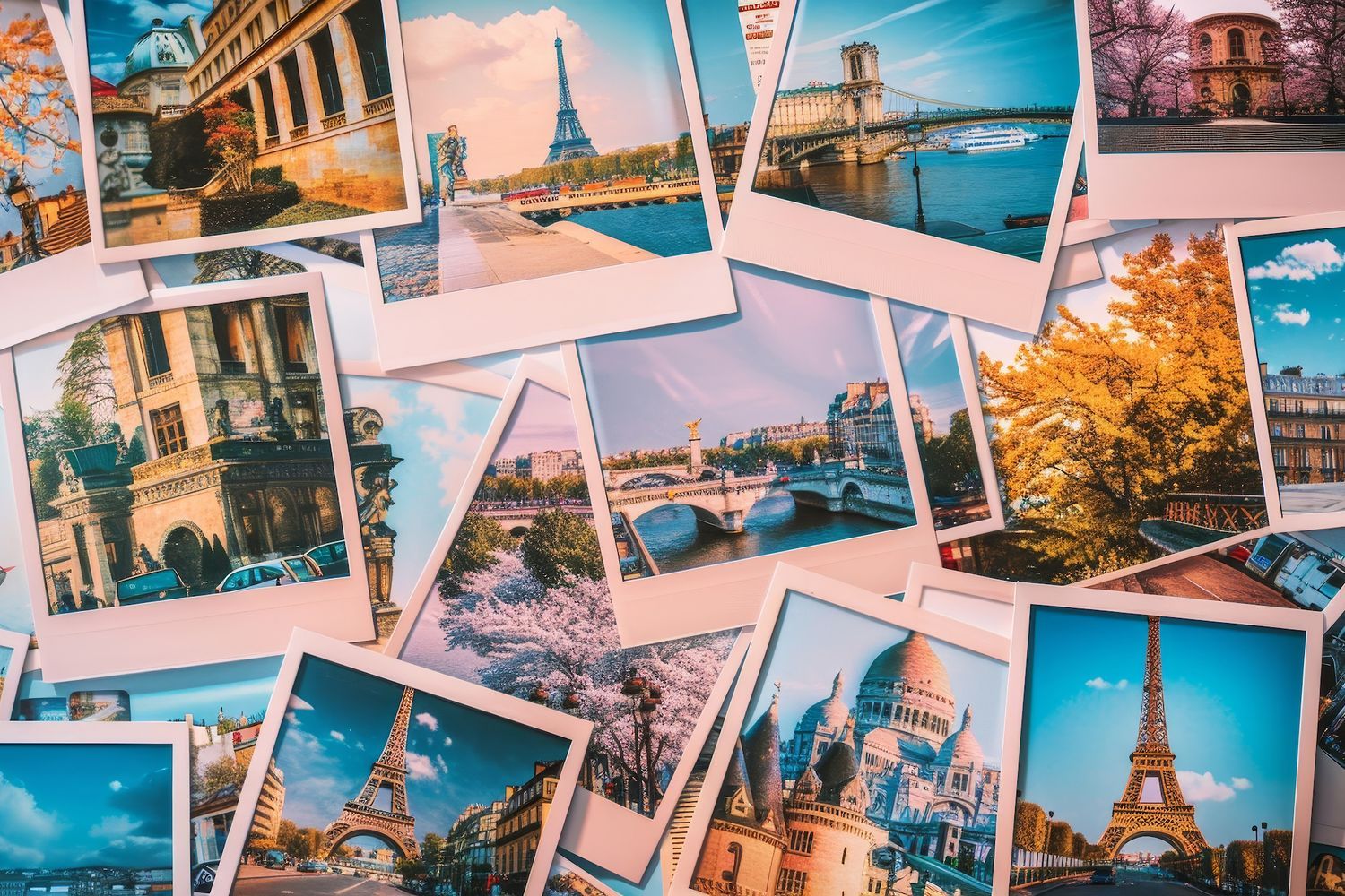 Collage of Paris photos