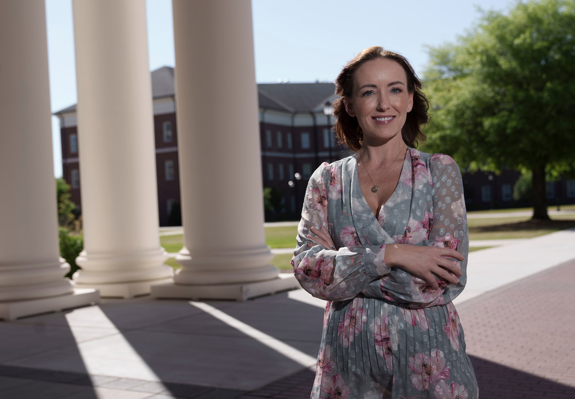  Leanne Churchill who had served as a cryptologic linguist, earned a business administration degree with a concentration in marketing strategy and a minor in leadership studies.