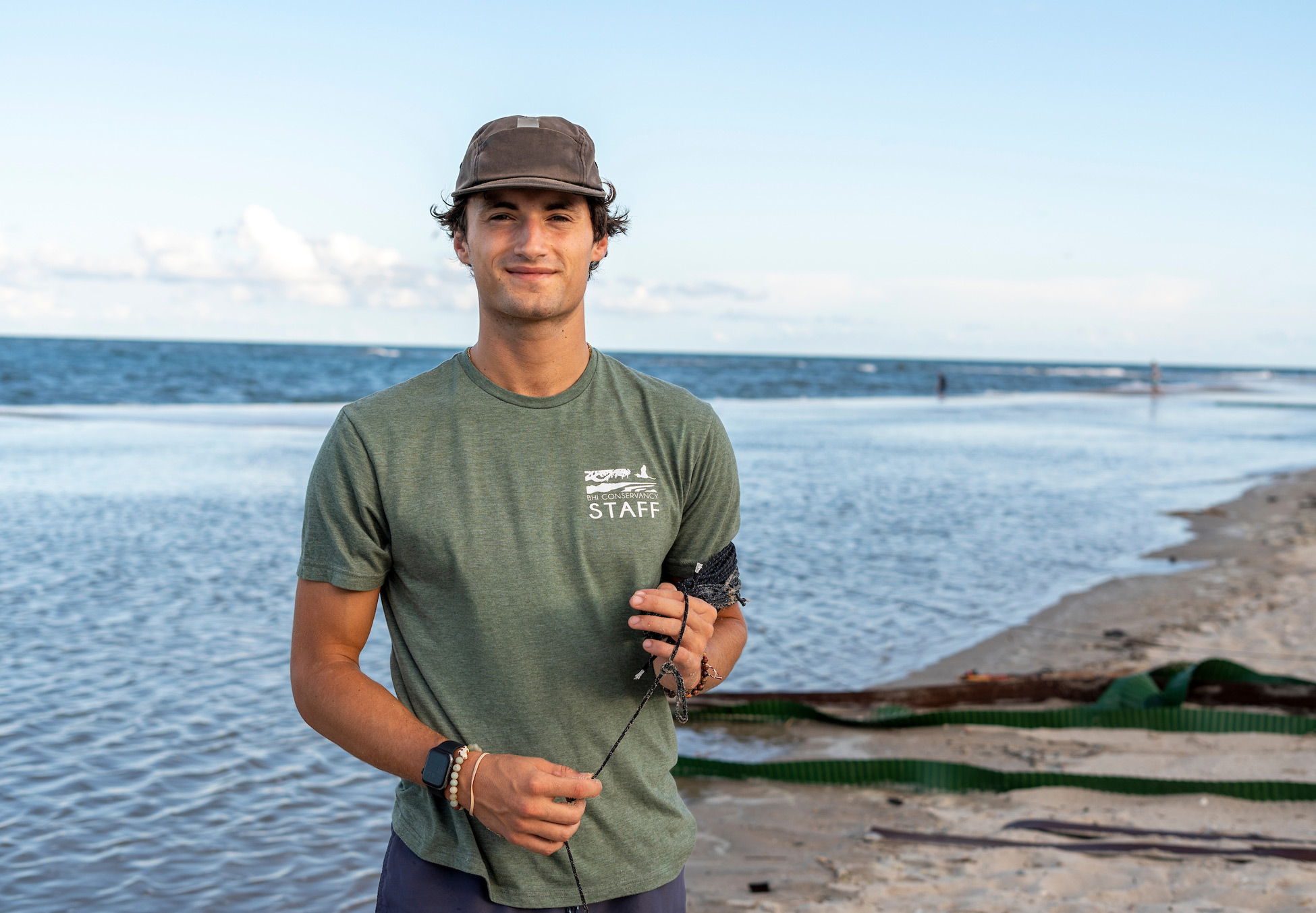  Bo Huff '24, an environmental science major, is a dedicated researcher and conservationist whose love for wildlife inspired his own education. 