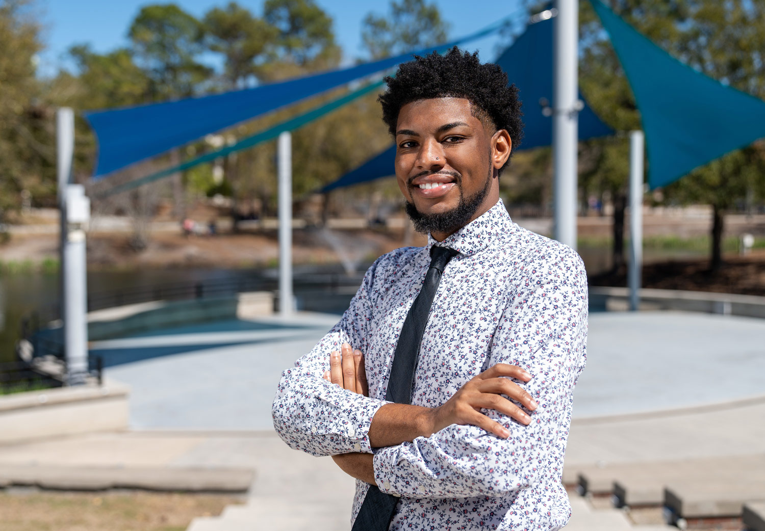 Darron Jenkins works with campus partners to design smaller communities where students can learn, grow and find support to help them succeed.