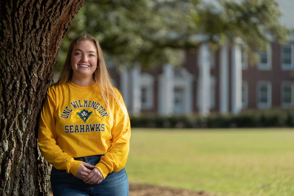 Being part of the healthcare community and doing the rewarding work of caring for individuals in distress is what drives Rainey Fish '25 in her pursuit of the healthcare field.
