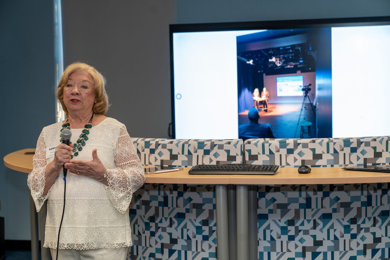 Pier601 Creative marked 10 years welcoming alumni for an open house in Leutze Hall