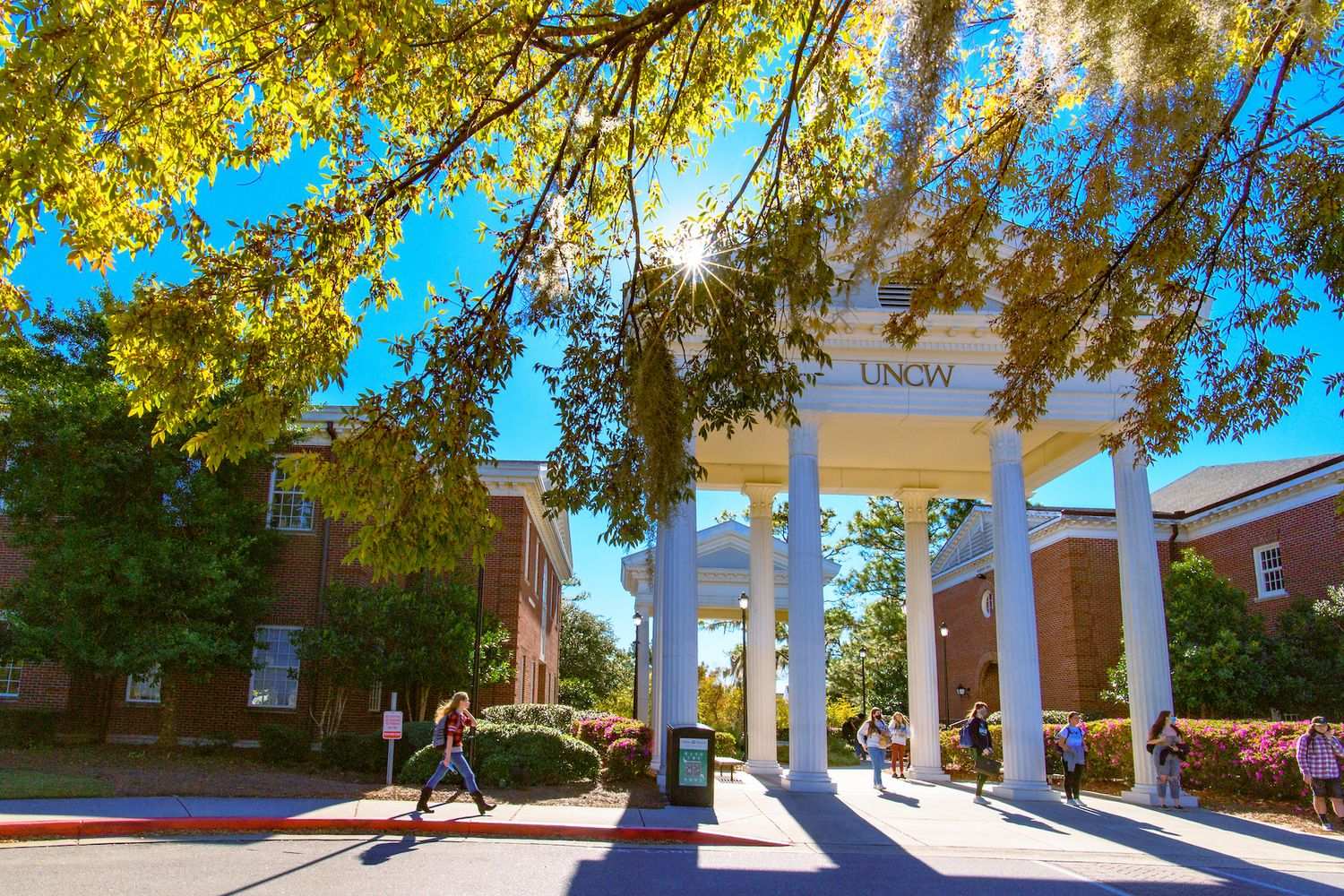 UNCW autumn entrance