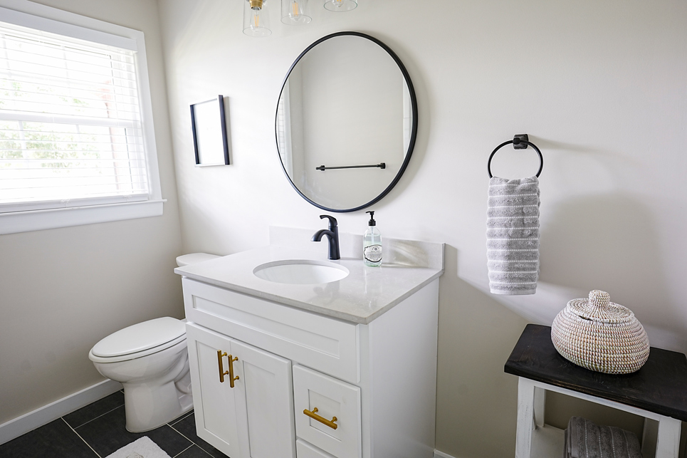 Bathroom in coombs house