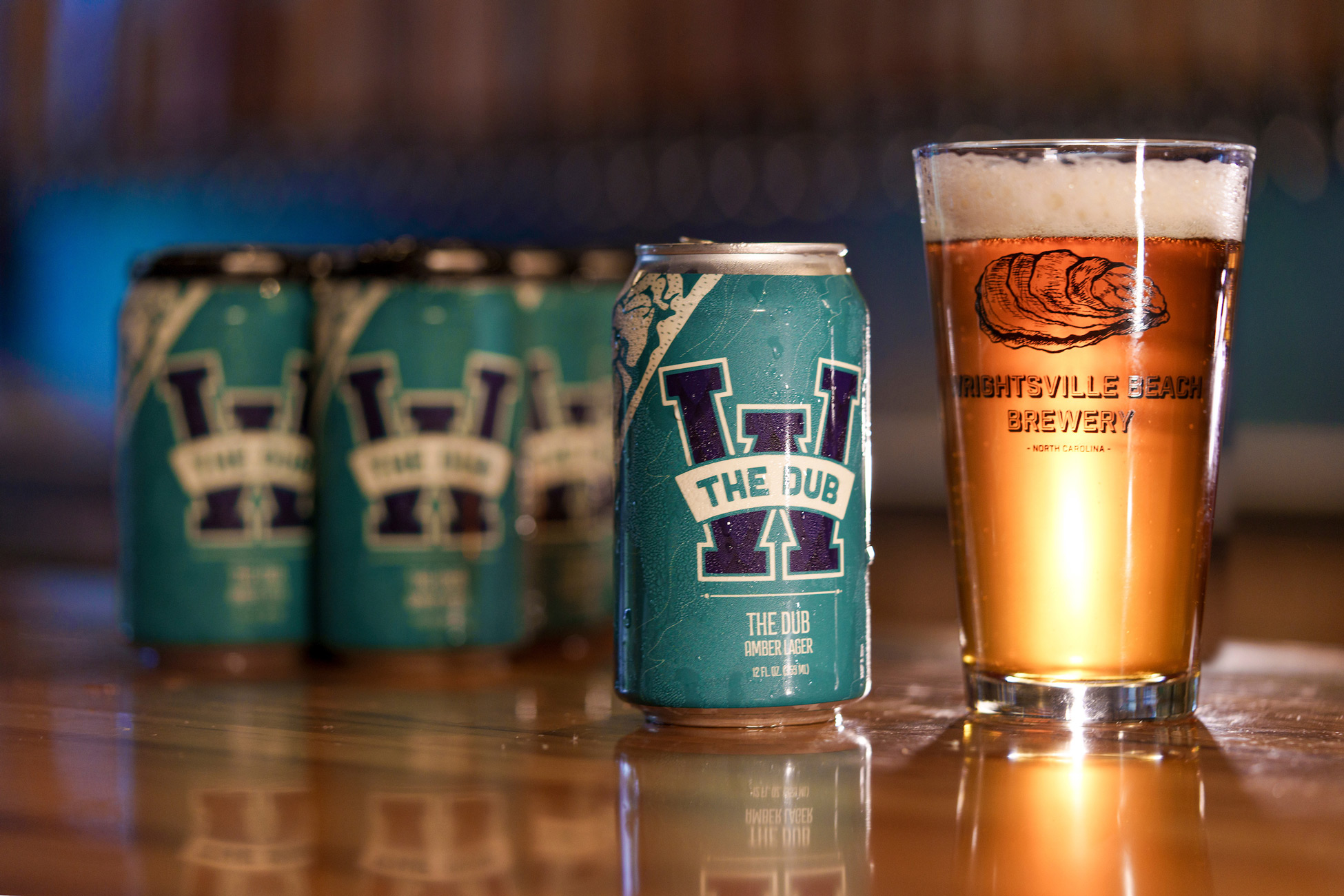 UNC Wilmington and Wrightsville Beach Brewery have partnered to license an official craft beer befitting of Seahawk Nation called The Dub Amber Lager.