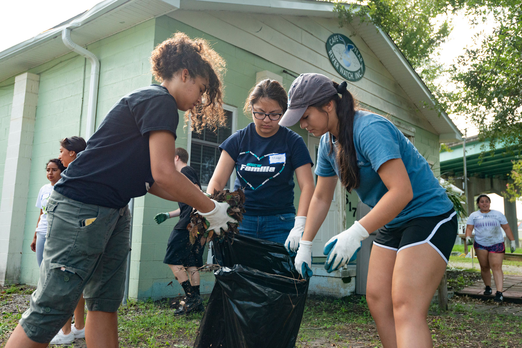 “Wings Up for Wilmington,” a day of service, will take place on Saturday, Sept. 16. Photo credit: Caroline Allen/UNCW