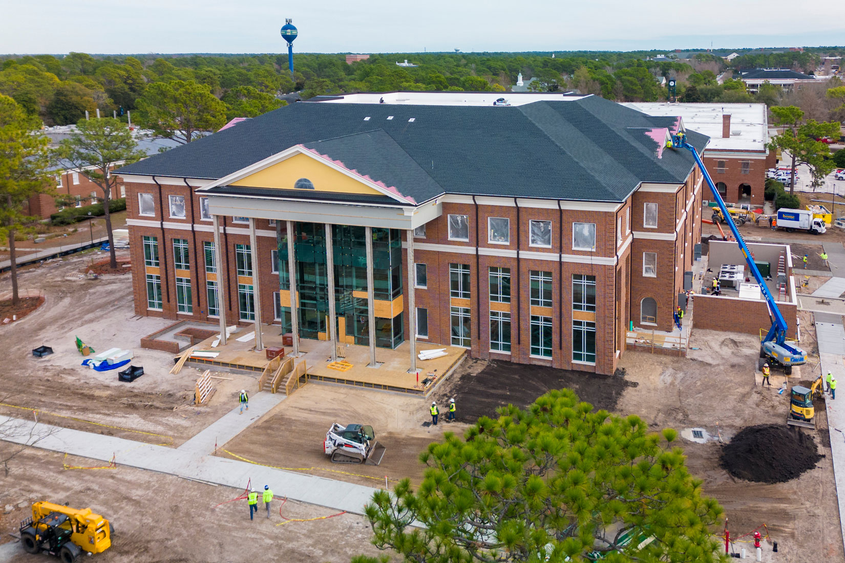 Randall Library Construction Underway