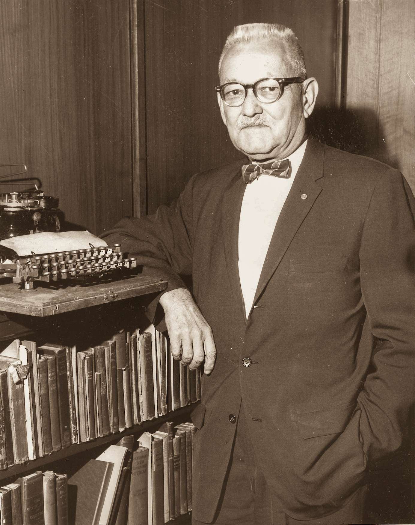 Dr. William Randall, president of Wilmington College 1958-68