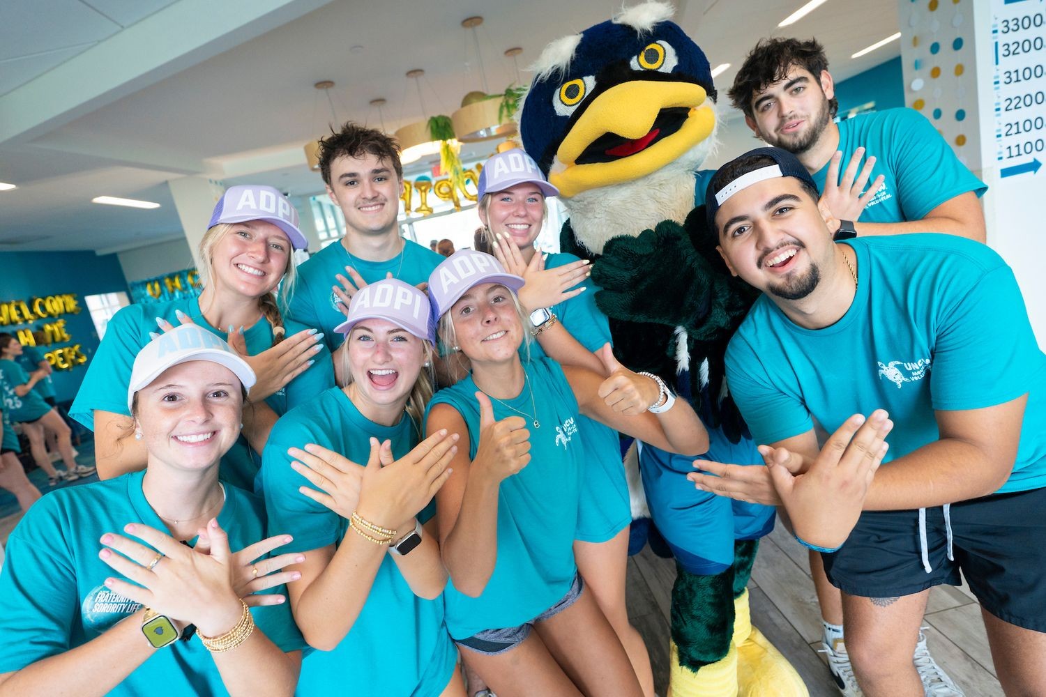 New and returning Seahawks flocked to campus during Move-In, a time-honored UNCW tradition.